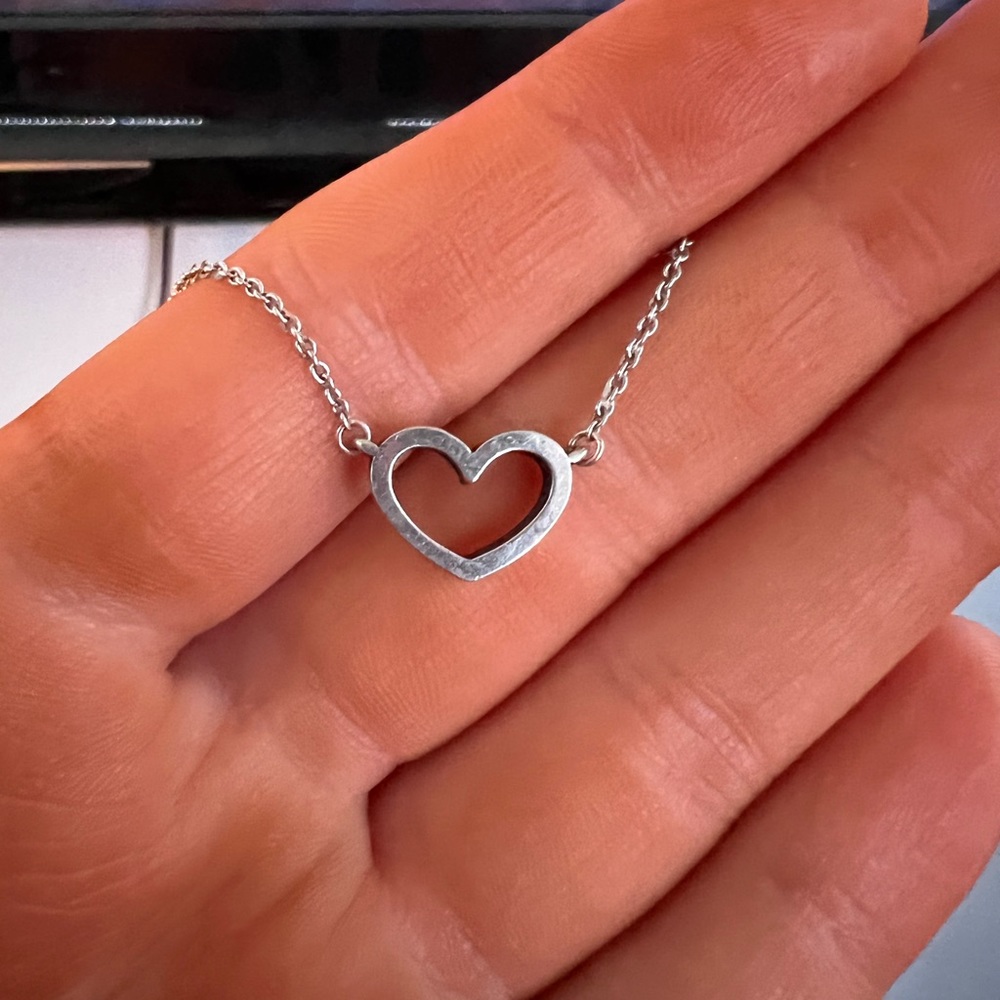 James Avery heart necklace